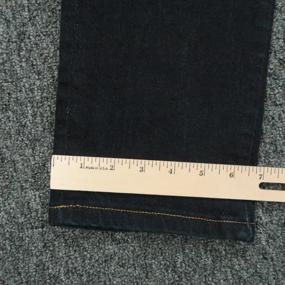 Naked Famous Jeans Mens 34x25 Blue Stacked Guy Deep Indigo Stretch Selvedge